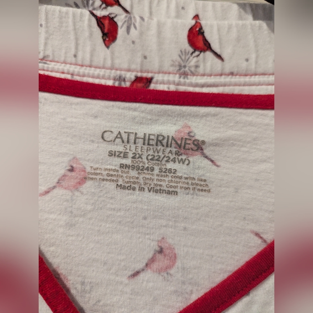 Cardinal Pajama Set - Picture 2 of 7